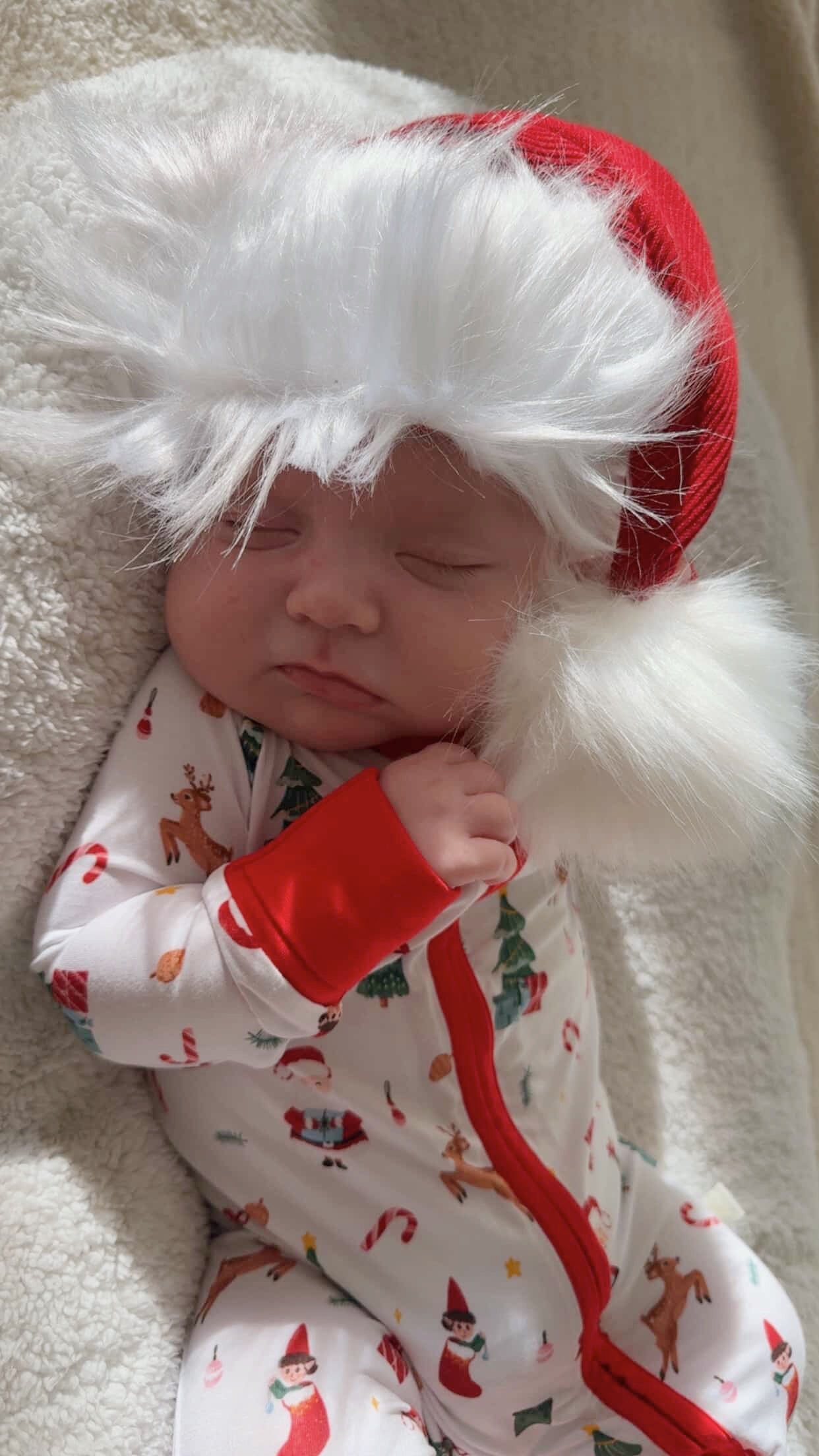 Baby boy Santa's Crew Romper (PRE-ORDER)