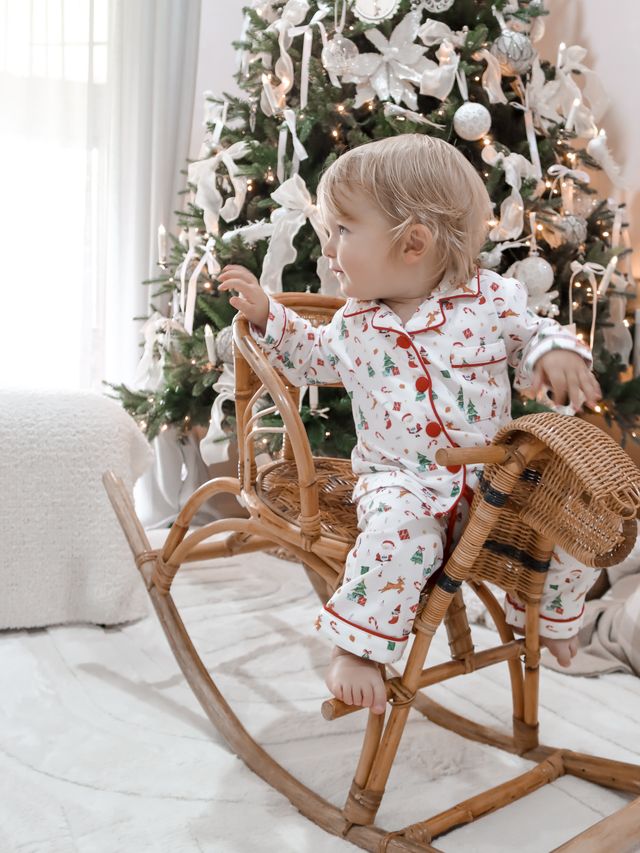 Santa's Crew Pajamas Toddler Size