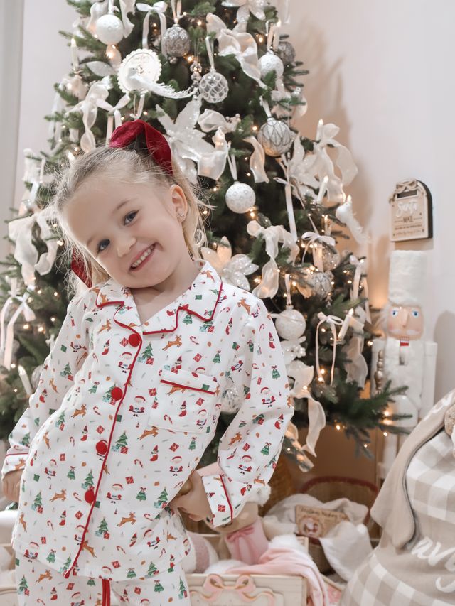 Santa's Crew Pajamas Toddler Size