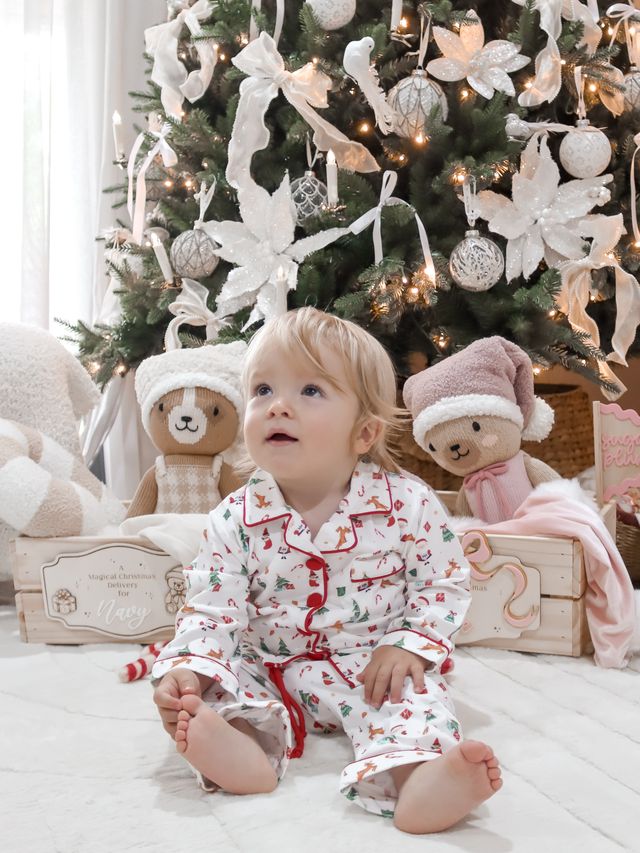 Santa's Crew Pajamas Toddler Size